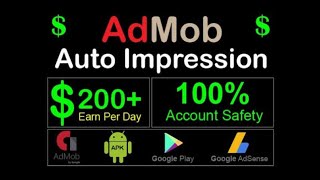 How To Create Auto Impression AdMob Self-Click Mobile App And Make Unlimited Cash screenshot 4