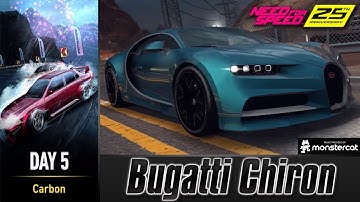 Need For Speed No Limits: Bugatti Chiron | Need For Speed 25th Anniversary (Day 5 - Carbon)