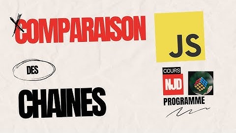 Comparaison de chaîne | Types et comparaisons de Javascript