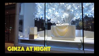 Immerse Yourself in the Night of Ginza: A 4K Walking Tour