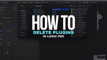 How To Delete Plugins In Logic Pro X