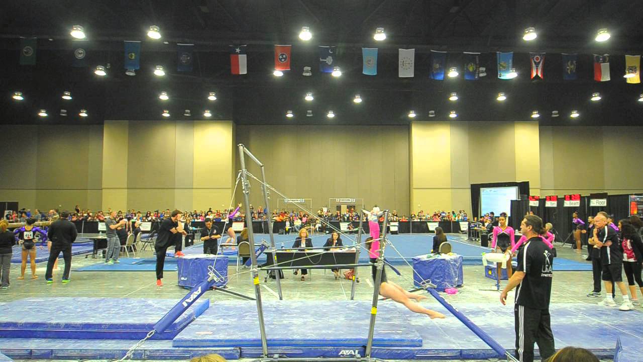 Ava Watkins Level 10 JO Nationals Gymnastics Uneven Bars YouTube