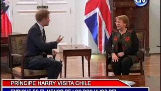 Príncipe Harry Visita Chile, 30 De Junio 2014
