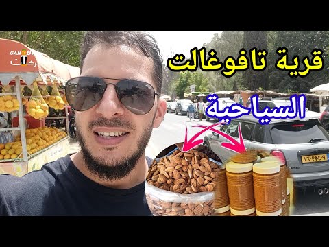 قرية تافوغالت السياحية عامرة بناس حمد لله اجواء الصيف خير مجود    