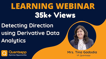 Learn Futures and Options Data Analytics | Quantsapp