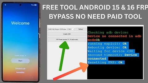 FREE TOOL / ALL SAMSUNG FRP BYPASS ANDROID 15 & 16 ONLY | @GsmMafia