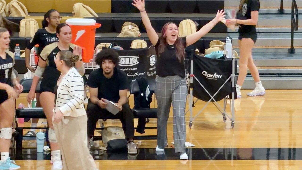 I Watched Sierra Coach on the Court She Used to Play On.
