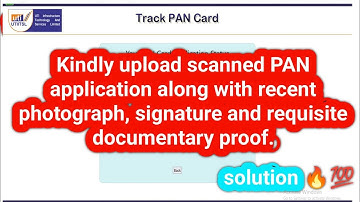Application is withheld for processing marked for objection 2024 🔥 Kindly upload scanned PAN 2024