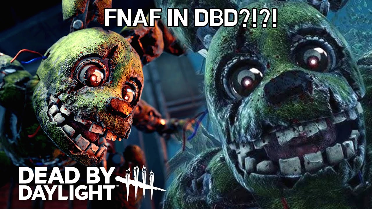 SPRINGTRAP IS TERRIFYING IN DBD!!! (Dead by Daylight) - YouTube