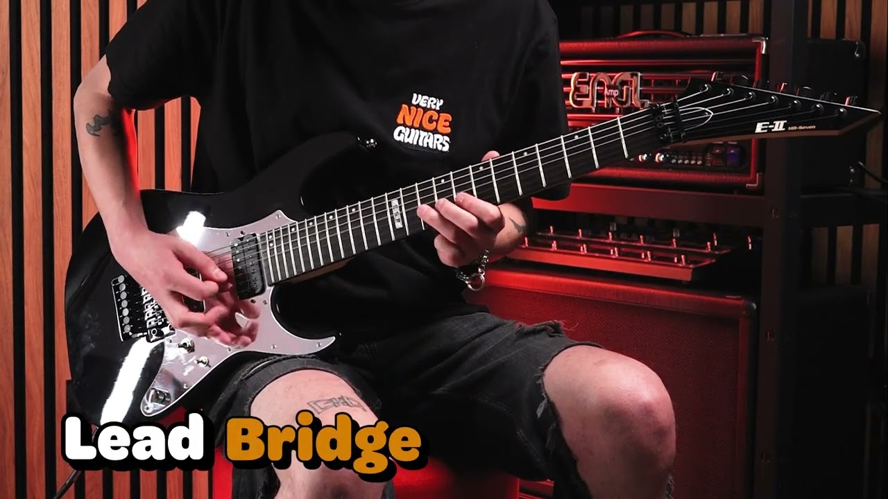 ESP E-II MR-7 Custom - demo by Very Nice Guitars - YouTube