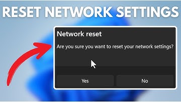 How to Reset Network Settings in Windows 11 (Internet Problems Fix)