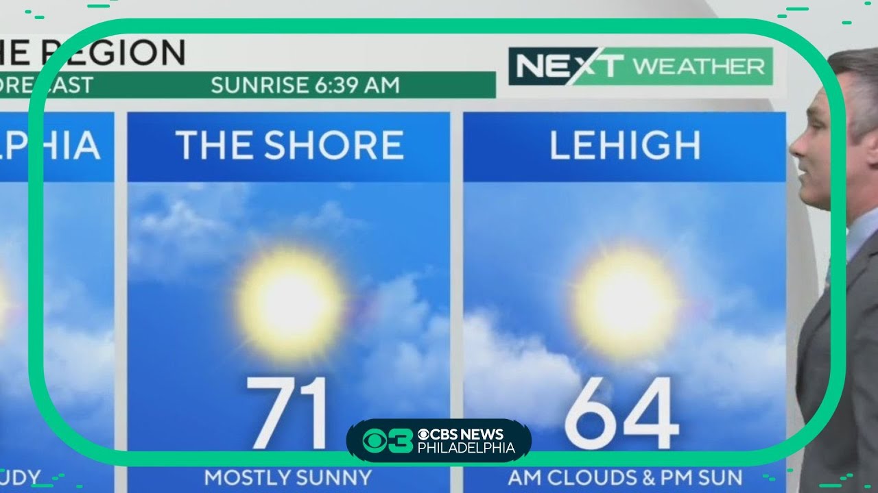 NEXT Weather: Increasing clouds Wednesday night - YouTube