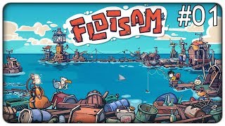 COSTRUIAMO UNA CITTÀ GALLEGGIANTE MOBILE CON L'IMMONDIZIA | Flotsam - ep.01 [ITA]