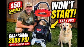 50 Craftsman Pressure Washer Won t Start This Simple Fix Brought It Back