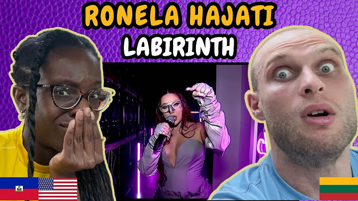 REACTION TO RONELA HAJATI – LABIRINTH (Kënga Magjike 2024) | FIRST TIME HEARING