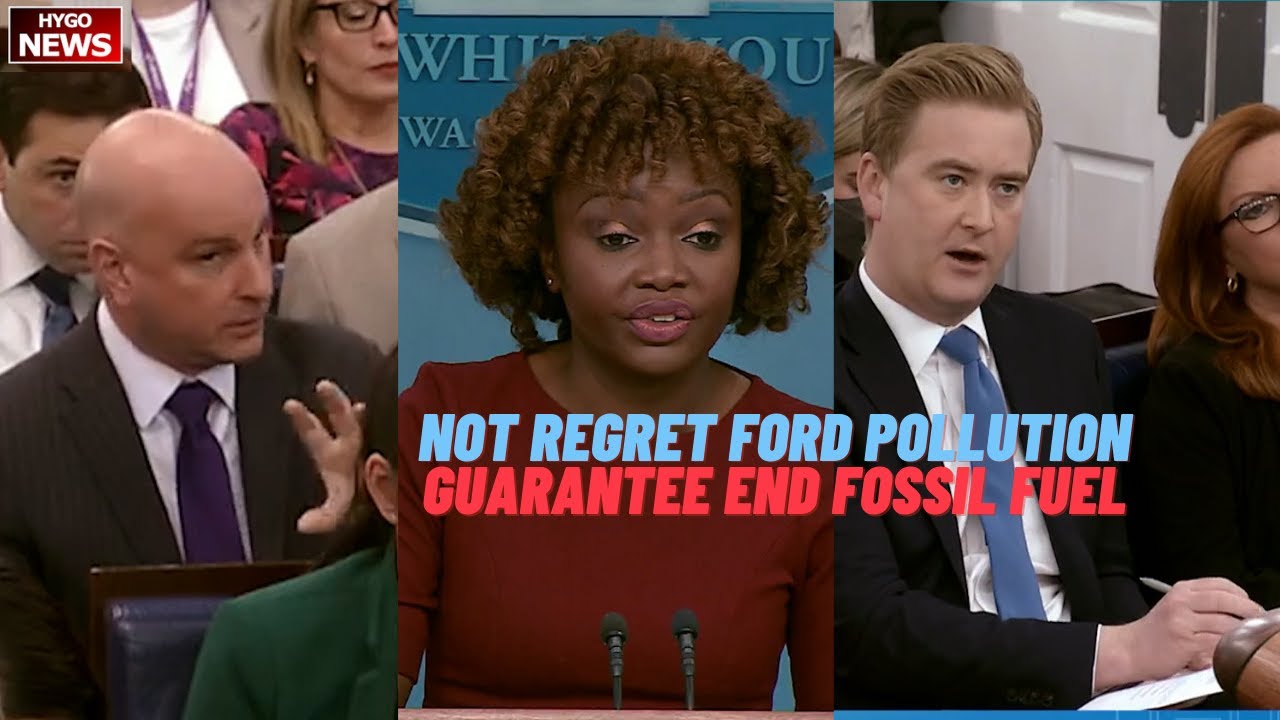 Biden not regret endorse Ford EV F150 Pollution &  Keystone XL Pipeline; I guarantee end fossil fuel