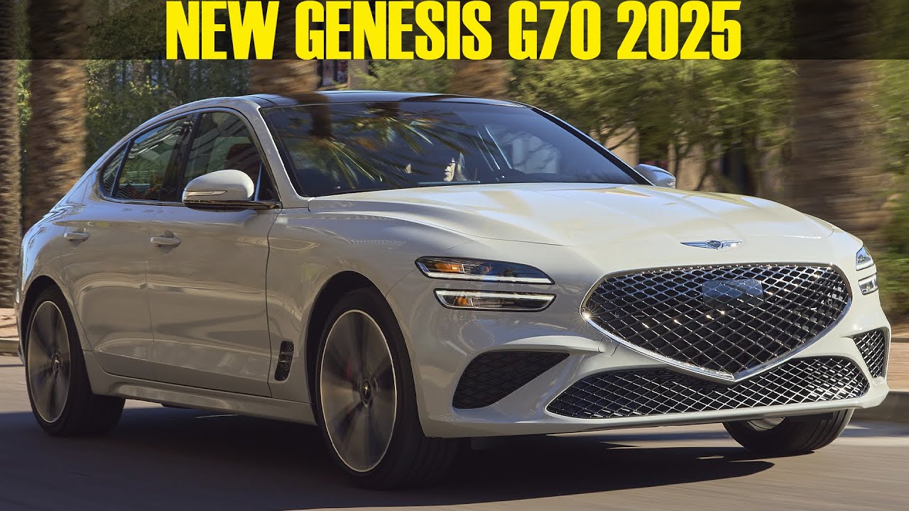 2025 New Genesis G70 - Better than BMW 3-Series!? - YouTube
