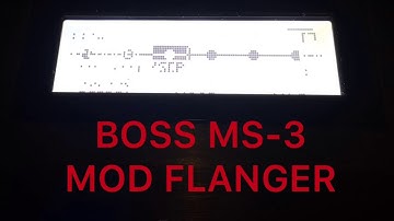 【NO TALKING 声無し】BOSS MS-3 sound sample MOD FLANGER サンプルサウンド