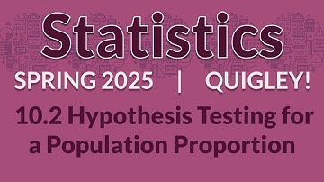 10.2 Hypothesis Testing for a Population Proportion