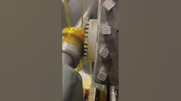 This is for a car from the 1940’s #machine #machinist #gear #cnc #gearcutting #engineer #car