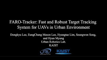 [RiTA22] FARO-Tracker: Fast and Robust Target Tracking System for UAVs in Urban Environment