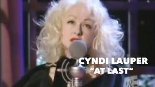 Cyndi Lauper – “At Last” (live)
