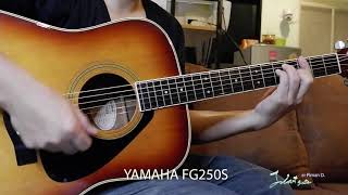 YAMAHA FG250S SoundTest - YouTube