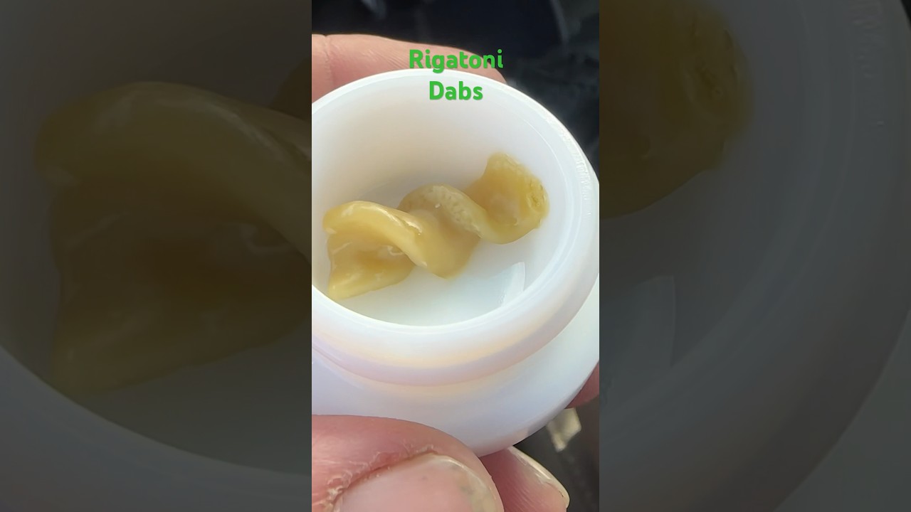 Leiffa solventless rigatoni rosin 