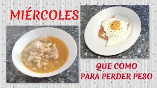 Que Como Para Perder Peso Con Recetas Miércoles