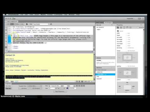 Dreamweaver CC convert inline style to class style