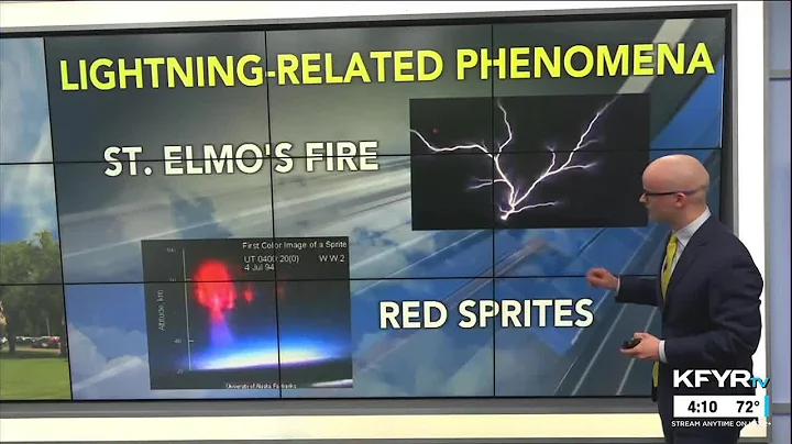 Morse Code of Weather: St. Elmo's fire and red sprites – interesting lightning-related phenomena