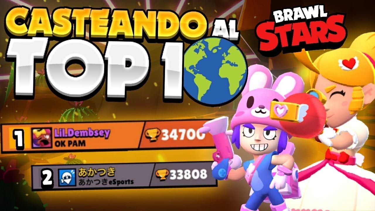 TOP 1 del MUNDO de BRAWL STARS!! IRÁ A POR EL RÉCORD?? **CASTEO** - MaRCeU