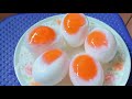 เทคนิคการต้มไข่ตาหวาน และเทคนิคการต้มไข่แกะเปลือกง่าย จะทำขาย ขายง่าย ให้สารอาหารสูง #การทำไข่ตาหวาน