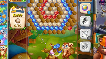 Forest Rescue Bubble Pop Level 29