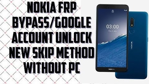 All Nokia frp bypass || Nokia Google account  unlock (2023)
