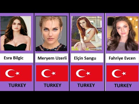 Top  20 Most Beautiful Turkish Actresses