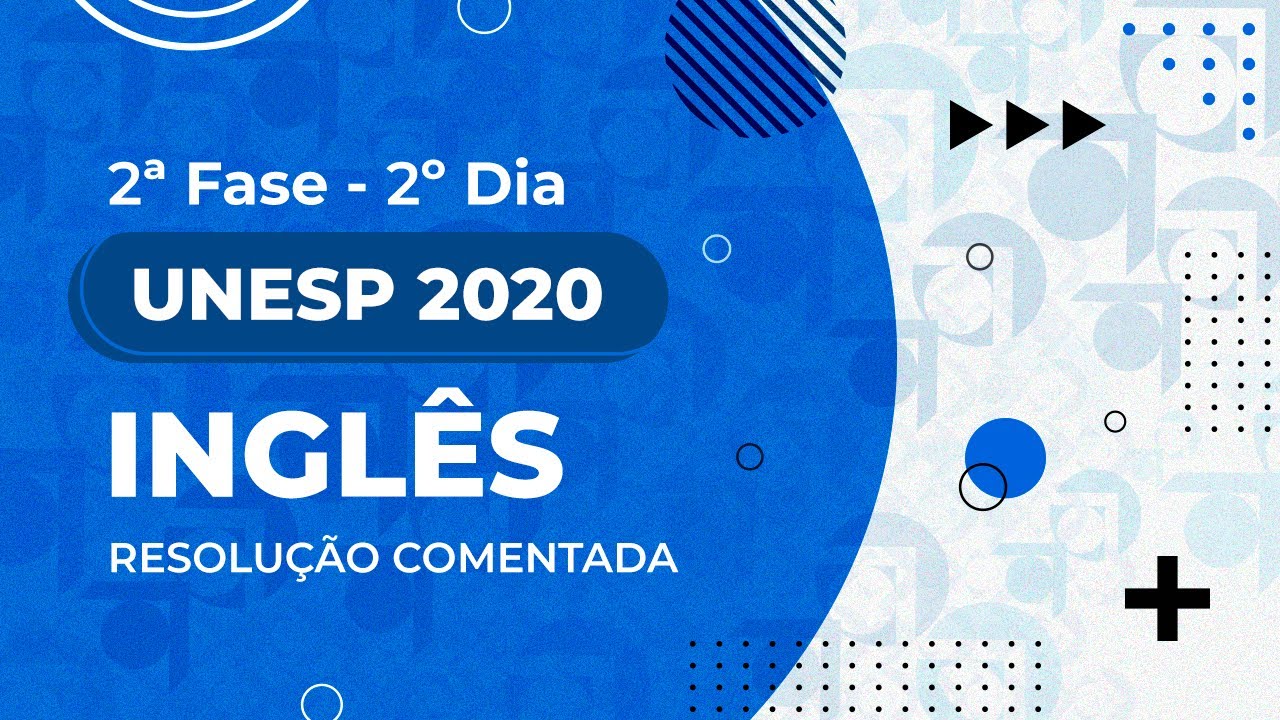 Resolução Comentada da Prova de Inglês do Unicamp 2020