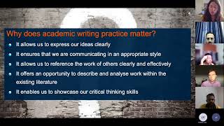 Academic writing workshop 1: Understanding the nuts and bolts of academic writing (May 2022)