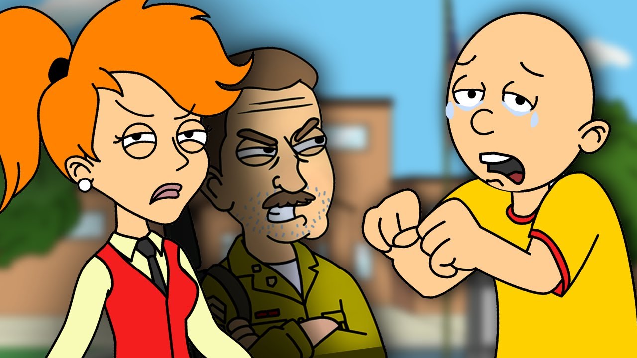 Caillou Gets a New MEAN Teacher/Miss Martin Quits/Ungrounded - YouTube