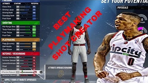 How to make the BEST playmaking shot creator build in 2k20