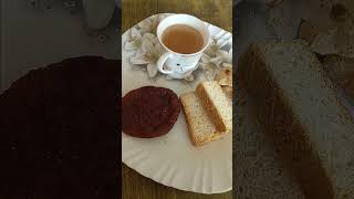 Subah ki Chai ke Sath Garwali sweet Arsa,Ras ,And Bistik ka nasta