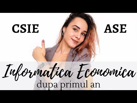 Informatica Economica dupa anul 1 | Raspund la toate intrebarile voastre | CSIE ASE Bucuresti