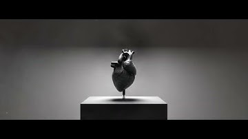Burning Heart - CGI made in #blender 4.3 & #davinciresolve #3d #cinematic #heart