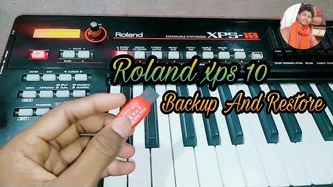 Roland xps 10 Mein Backup Lena And Restore Karana || USB Pandrive Use Karana || Shivam Bhai