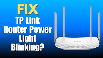 TP Link Router Power Light Blinking? - How to Fix