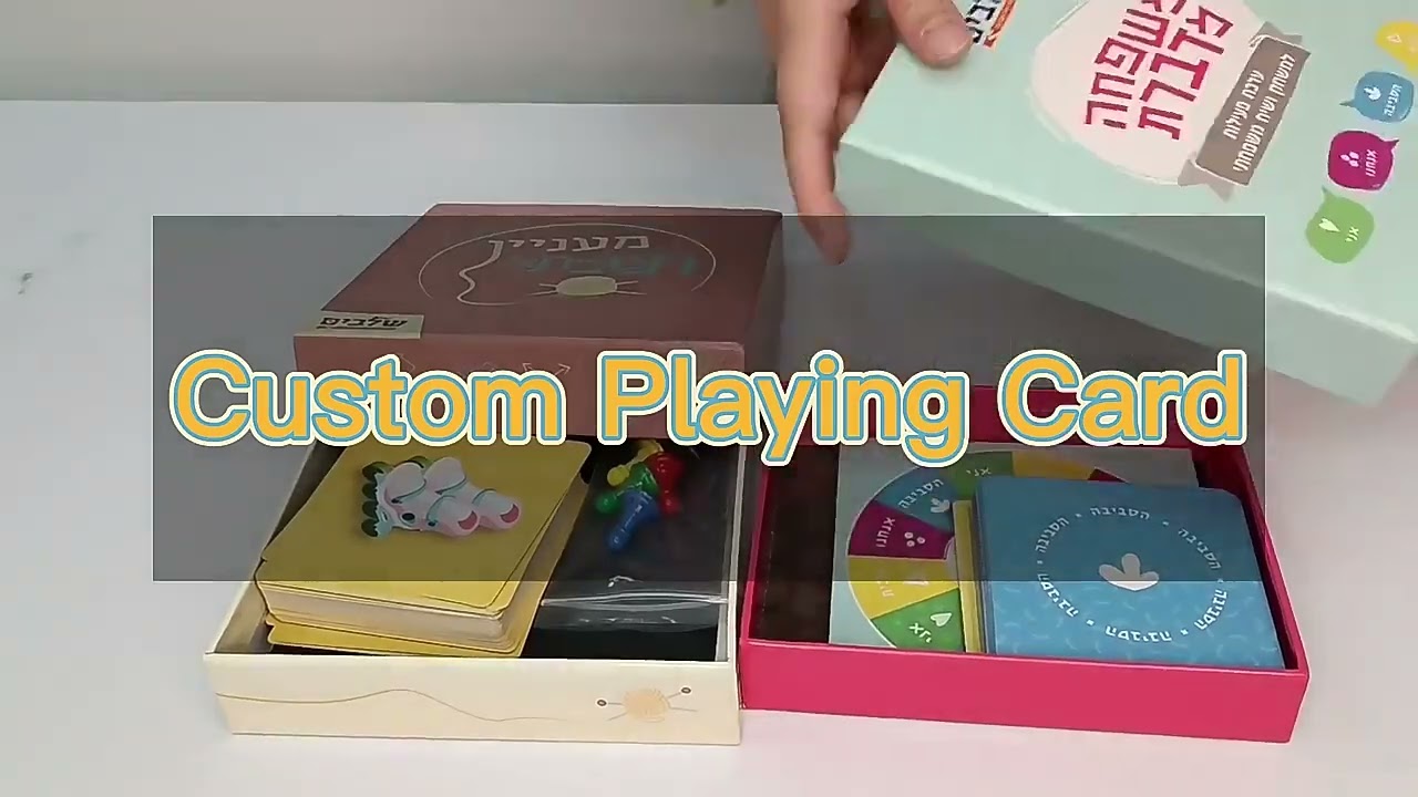 Custom Printed Plastic Poker Playing Card