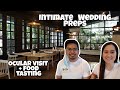 Intimate Wedding Preps | Ocular Visit + Food Tasting | Lola Cafe | Small Wedding Venue