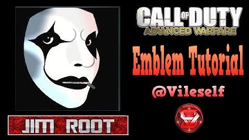 Advanced Warfare Emblem Tutorial: Jim Root (Slipknot)