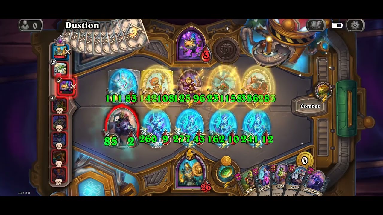 Hearthstone Battleground (undead)