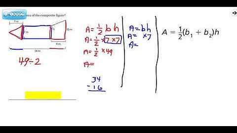 Area of Composite Figures Go Math Lesson 10.7